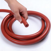 Joint torique en silicone haute élasticité résistant à la chaleur, qualité alimentaire/médicale, options de couleurs rouge et blanc, pour applications automobiles, industrielles et de plomberie