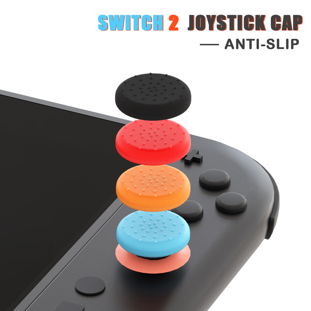 Wholesale Thumb Stick Grips for Nintendo Switch 2 Joystick Silicone Cover Button Analog Caps NS2 Accessories