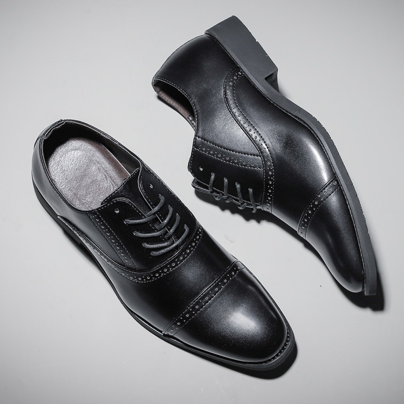 Hellosport индивидуальные деловые Повседневные Мужские модельные туфли из натуральной кожи