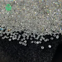 Diskon Besar Berlian Longgar Melee 0.002-0,13ct HPHT Lab Tumbuh Berlian Putih Putaran Brilian Potongan Berlian Harga Per Karat