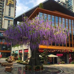 Arbre de glycine rose clair pour <span class=keywords><strong>d</strong></span>écoration intérieure, idéal pour mariages, hôtels et centres commerciaux - Product Image 4