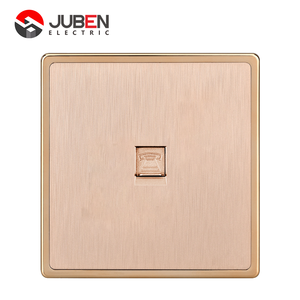 Khu dân cư/phổ ổ cắm duy nhất mạng máy tính điện thoại ổ cắm <span class=keywords><strong>RJ11</strong></span> Ổ cắm điện thoại - Product Image 1