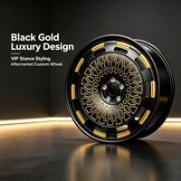 Nouvelles jantes de course forgées géométriques rétro pleine face 6061-T6 5x112/5x120 pour berlines de luxe et grands SUV, amélioration pour Cullinan Phantom