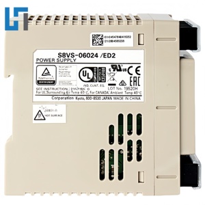 S8VS-06024A S8VS-09024A โมดูลไฟฟ้าแบบ PLC ตัวควบคุมการเขียนโปรแกรมระบบอัตโนมัติในอุตสาหกรรมสินค้าใหม่ดั้งเดิม - Product Image 3