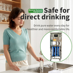 El equipo de tratamiento de agua por ósmosis inversa de 500 LPH elimina las impurezas y tiene una alta precisión de filtración. - Product Image 5