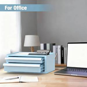 Small Size Multi-function <b>Metal</b> Steel <b>Tool</b> Cabinet 2 Drawers Non-Slip Workshop Storage Efficiency Fashion Desktop Case - Product Image 5