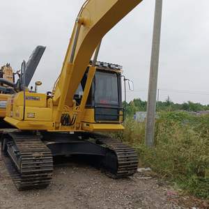 Excavatrice sur chenilles haute performance Komatsu PC200 japon équipement de construction d'occasion basses heures composants de base pompe à moteur - Product Image 2