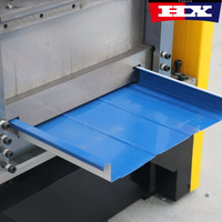 Machine de formage à froid HX à joint debout Kr24 réglable pour toitures et murs en acier coloré, épaisseur de laminage 0,3-1 mm
