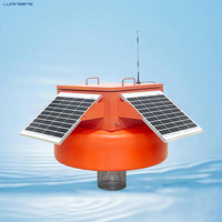Boya de Calidad de Agua para Embalses No Tripulada con Sonda Óptica de Turbidez y Medidor de Sólidos Suspendidos Equipada con Panel Solar de 60W