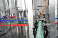 Capsuleuse automatique électrique de bouteille/machine de capsulage de vis facile à utiliser avec l'emballage en plastique de roulement et de moteur pour des boissons