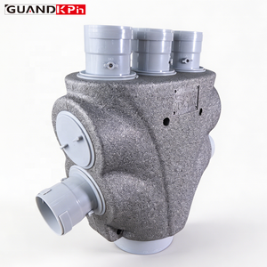 Collecteur de distribution <span class=keywords><strong>d</strong></span>'<span class=keywords><strong>air</strong></span> EPP direct usine 150 mm à 7x75 mm pour projet de ventilation par conduits radiaux - Product Image 1