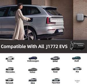 ELEGRP Горячая распродажа: оптовый всепогодный адаптер для зарядки Tesla на J1772 (IP54), адаптер NACS на J1772 для зарядного коннектора уровня 2 - Product Image 3