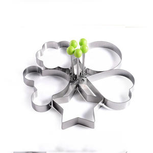 Anneau <span class=keywords><strong>à</strong></span> œufs antiadhésif en acier inoxydable, moules <span class=keywords><strong>à</strong></span> œufs, moules <span class=keywords><strong>à</strong></span> œufs amusants - Product Image 6