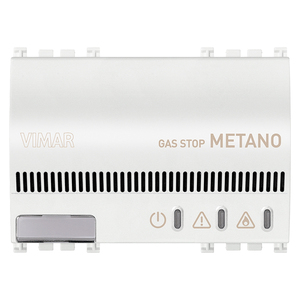 วิมาร์ แก๊สสต็อป เครื่องตรวจจับก๊าซมีเทน 230V สีขาว อุปกรณ์ความปลอดภัยทางอุตสาหกรรม - Product Image 1