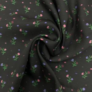 2025 Maßgeschneiderter Digitaldruck Glitzerstoff 100% Polyester Glänzender Organza Seidenähnlicher Satin für Kleidung & Heimtextilien für Vorhänge - Product Image 5