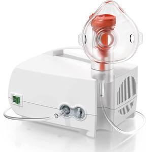 Mesin nebulizer rumah profesional genggam, nebulizer sistem kompresor pernapasan kabut Inhaler - Product Image 1
