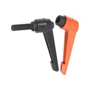 Tornillo de ajuste con mango en forma de L, pomo giratorio autoblocante y abrazadera de posicionamiento - Product Image 5