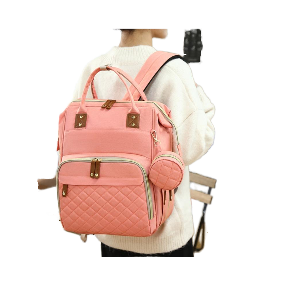 Crib Baby Folding Bed Ideal for Outdoor Travel Diaper Bag