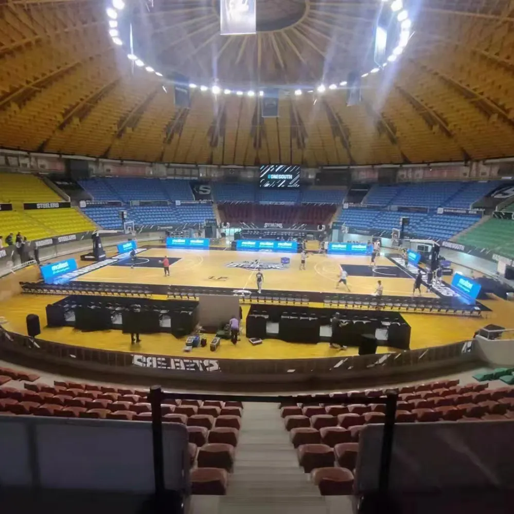 RAYBO Китай Fullcolor Легкая установка стадиона светодиодный дисплей/видео стена для спортивных игр