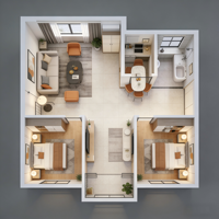 Kit intelligent pour toute la maison SIXWGH, application Tuya OS, commande vocale, écran OLED, contrôle universel des appareils WiFi/Zigbee pour appartements/villas