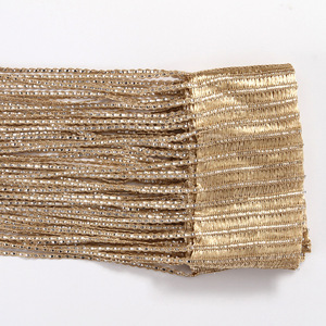 1*2m רב צבע מחרוזת וילונות קריסטל ציצית קו וילונות דלת חלון פנל צרוף אלאנס וילונות עבור סלון - Product Image 6