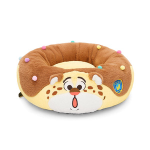 Disney Zootopia Officer Leopard <b>Donut</b> <b>Dog</b> <b>Bed</b> Round Washable Pet <b>Bed</b> for <b>Dogs</b> - Product Image 1