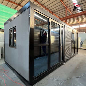 Rumah Kontainer Panel Sandwich 2 Kamar Tidur yang Ringkas - Desain Villa Modern Terisolasi Tahan Air untuk Halaman Kecil & Kehidupan Perkotaan - Product Image 2