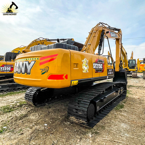 Reliable Original Track Plates With Low Noise Sany SY215C Heavy Excavator Used For Municipal <b>Construction</b> - Product Image 3
