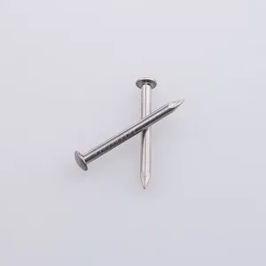 Clavos Redondos <span class=keywords><strong>de</strong></span> Acero Inoxidable 201 304, Clavos <span class=keywords><strong>de</strong></span> Hierro para Colgar Cuadros en Madera, Cabeza <span class=keywords><strong>de</strong></span> Extensión para Suelo - Product Image 4