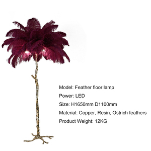 Lampe sur pied en cuivre de luxe décorative pour salon et hôtel, design créatif pour canapé et <span class=keywords><strong>chambre</strong></span> à coucher - Product Image 6