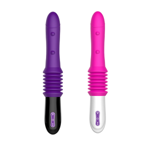 Pistol teleskopik otomatis penuh, memijat wanita pijat getar orgasme masturbasi 3-kecepatan 10-frekuensi getaran grosir - Product Image 4