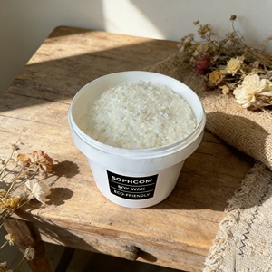 Granuli di Cera di Soia Naturale al 100% HUAYA di Alta Qualità, Lunga Durata, 25kg, Ecologici per la Fabbricazione di Candele, MOQ 1kg - Product Image 6