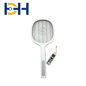 Usb Có Thể Sạc Lại Điện Muỗi Vỉ Đập Bug Zapper Vợt ABS Hình Vuông Trạng Thái Rắn Pin Nguồn Điện - Product Image 5