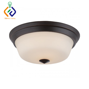 Bề mặt được gắn trắng ánh sáng tự nhiên Vòng LED trần Đèn thiết kế hiện đại LED Flush lịch thi đấu với Frosted Glass - Product Image 5