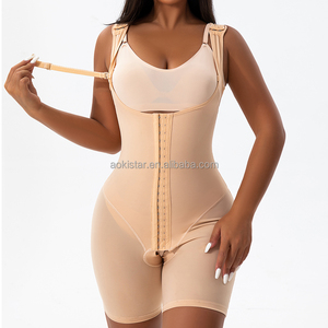 Colombianas Post Surgery Shapewear <strong>Tummy</strong> <strong>Tucker</strong> Slimming Flat Belly Hip Lift Bodysuit Adjustable Straps Girdle Waist Cincher - Product Image 6