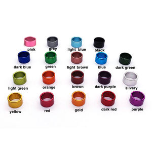 2025 Op Maat Gemaakte Professionele Race 8Mm Duivenbeenbanden Hoge Kwaliteit Gesloten Aluminium Vogelringen - Product Image 4