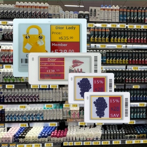 Teejoin-Tech OEM Sistema de Etiquetas de Precio Digitales para Supermercados de 1.8 Pulgadas, Etiqueta de Precio ESL de Tinta Electrónica para Tiendas, Etiqueta Electrónica para Estantes - Product Image 1