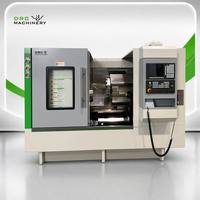 Tour horizontal à banc incliné automatique CNC GSK TCK56M haute vitesse, haute précision, moyenne capacité, avec rails linéaires taïwanais pour tournage et fraisage