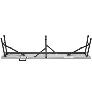Easy — table pliante en plastique et acier, <span class=keywords><strong>banc</strong></span> pour pique-nique <span class=keywords><strong>camping</strong></span> restaurant école, 2021 6ft - Product Image 2