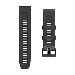 Gran oferta de correa de muñeca de goma suave de liberación rápida de 22mm y 26mm, Correa deportiva de silicona para reloj inteligente para <span class=keywords><strong>Garmin</strong></span> Fenix 7 6 5 <span class=keywords><strong>Epix</strong></span> Gen <span class=keywords><strong>2</strong></span> - Product Image 3