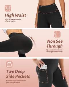 महिलाओं के लिए लेगिंग के लिए nexieePoch 4 पैक - Product Image 4