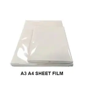 Hongsam A4 Size Glossy Direct Transfer Film Matte Hot Cold 100 piece Dtf film For Garment cloth