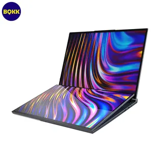 Ordinateur portable Duo 16 ''+ 16'' double écran ordinateur portable écran tactile Intel 12e génération processeur i7-1260P 1 To 2 To ordinateurs portables ordinateur