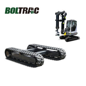 3.5トンゴム制クローラーアセンブリ小型掘削リグ用中古 - Product Image 3