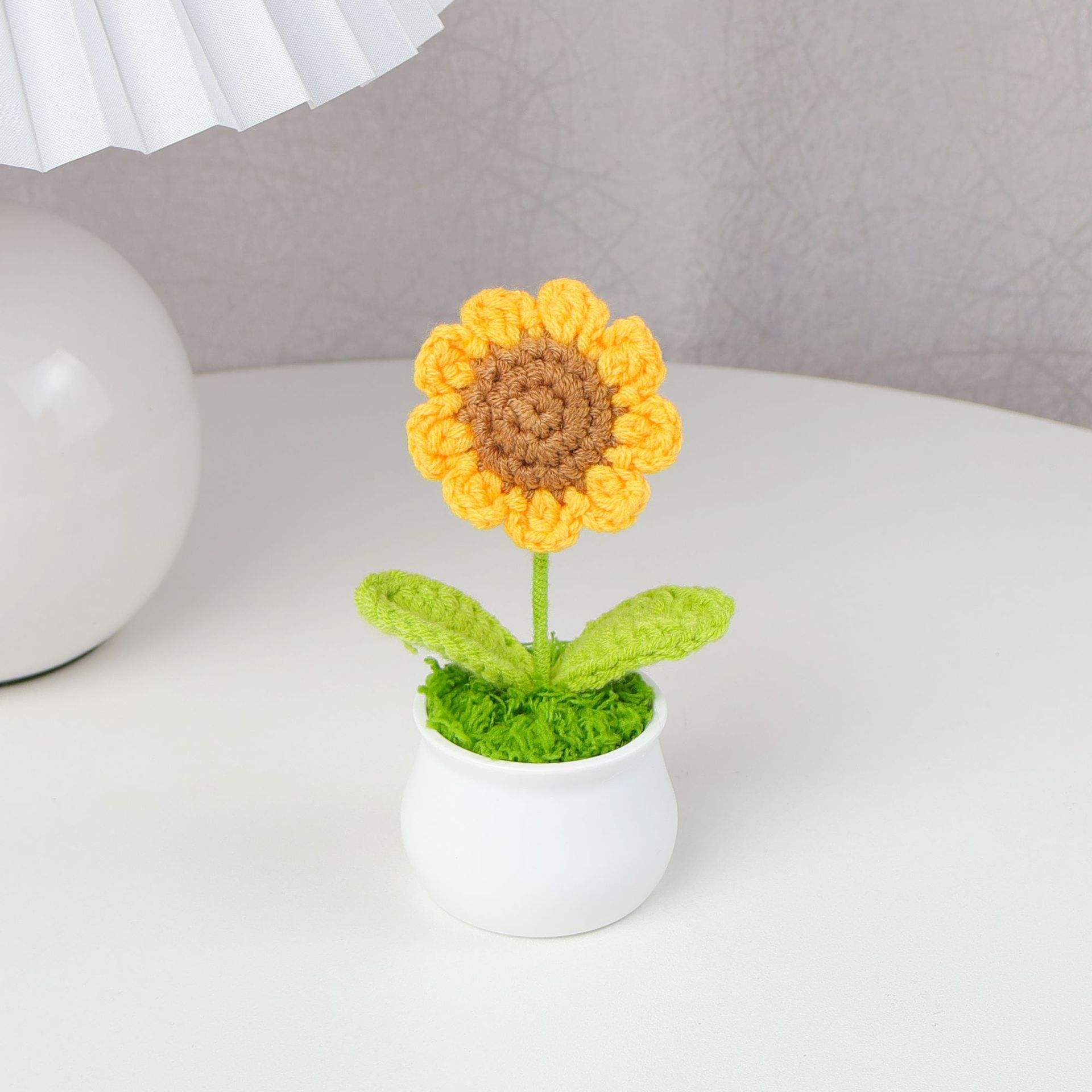 ต้นทานตะวันกระถางเล็กสำเร็จรูป-6ซม