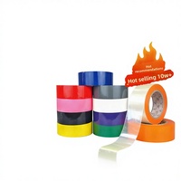 Ruban adhésif double face coloré pour scellage de boîtes, vente en gros par carton, transparent, élargi, multicolore, film d'emballage à forte adhérence