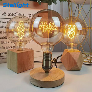 Khuyến Mãi Quà Tặng Tình Yêu Nhà Giấc Mơ Xin Chào Bảng Chữ Cái Edison 4W E27 Hổ Phách Glass Ánh Sáng Globe G125 SMD Filament <span class=keywords><strong>DIY</strong></span> Trang Trí Bóng Đèn Thay Đổi Độ Sáng - Product Image 1