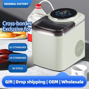 Máquina de Hielo Portátil de Sobremesa, 12 Cubos en 6 Minutos, 16 kg/24 h, Función Autolimpiante, para Hogar, Cocina, Camping, RV - Product Image 2