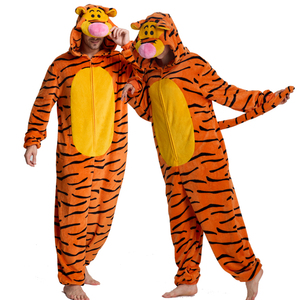 Premium <strong>Fluffy</strong> Animal <strong>Onesie</strong> Women/<strong>Men's</strong> Thick Plush Thermal for Hooded Costume Winter Warm Loungewear Pajamas Couple - Product Image 2