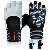 Gants de fitness résistants à l'usure, respirants, pour la musculation, avec support de poignet épais, pour l'entraînement sportif et les exercices avec haltères